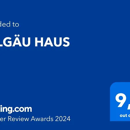 Allgaeu Haus Apartment