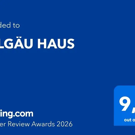 Allgaeu Haus Apartman Isny im Allgäu